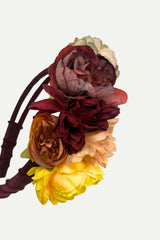 ASYMMETRIC FLOWER HEADBAND