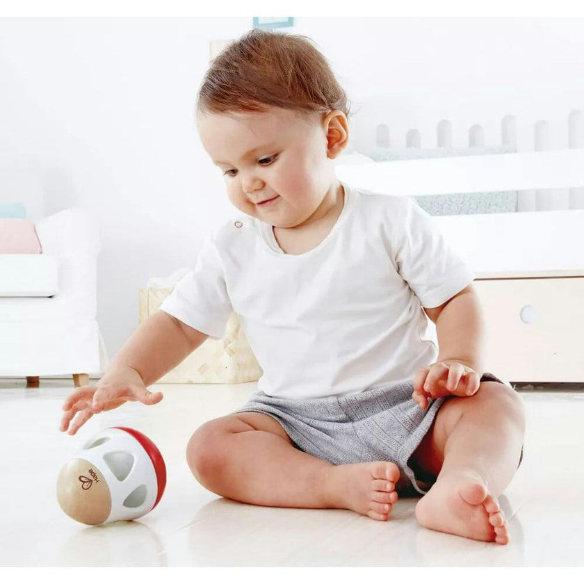 Hape: Bell Rattle&nbsp;- Red-White-Green