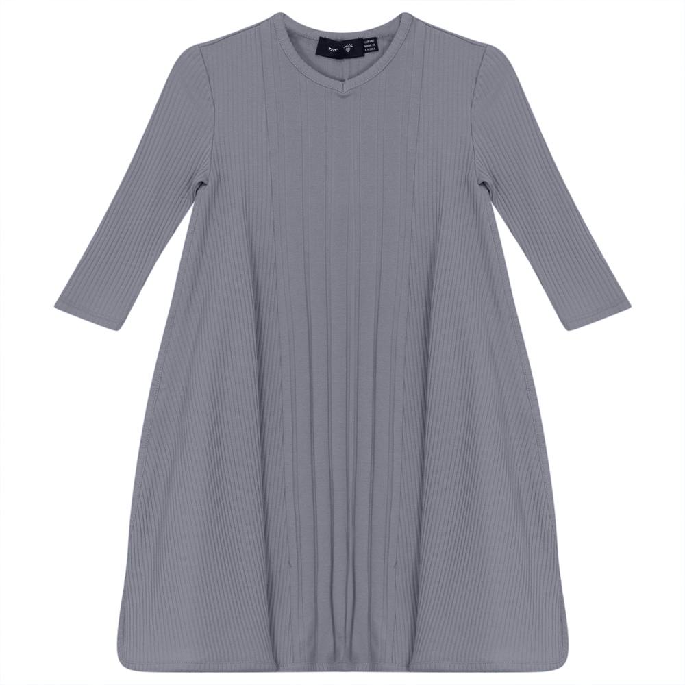 Wide And Narrow Rib Dress