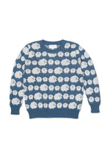 Flock of Sheep Jumper | Bluestone Blue