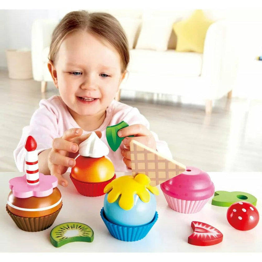 Hape: Cupcakes&nbsp;- 18pcs