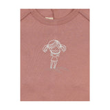 Melon Bites Girls' Footie Rose