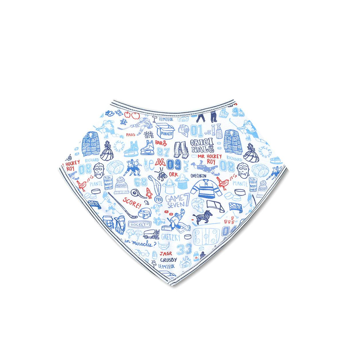 Hockey Baby Bandana Bib