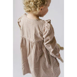 Thistle Gingham Dress, Pink
