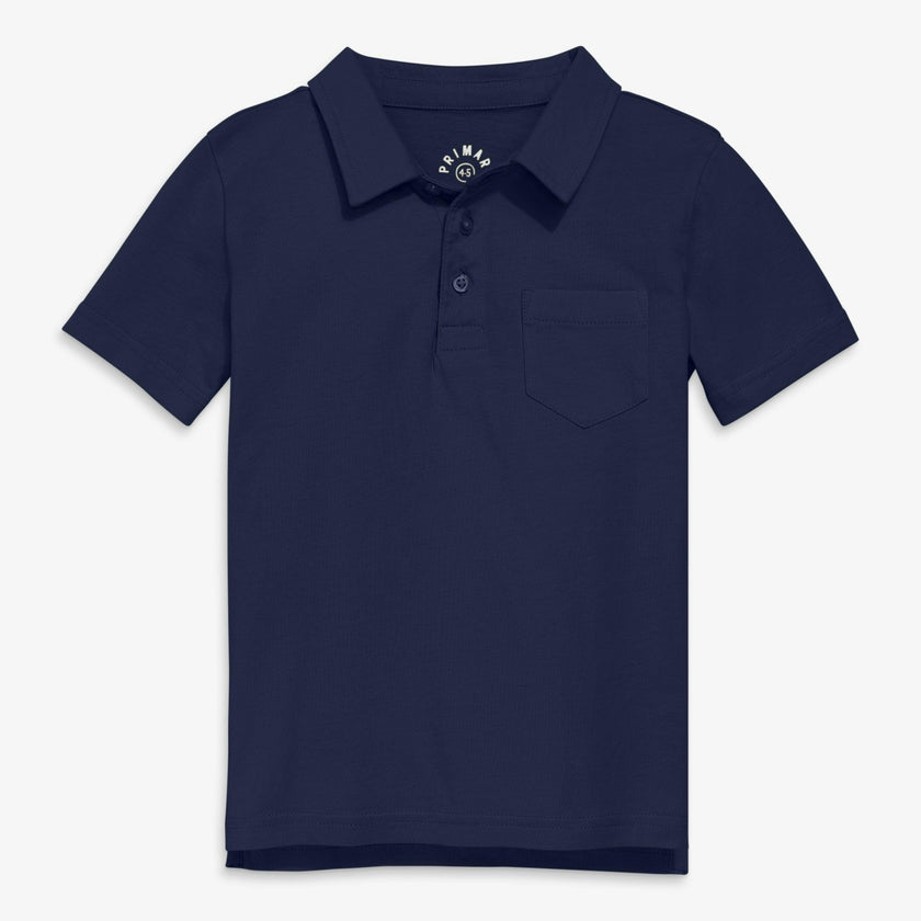 Kids short sleeve polo