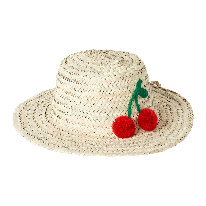 Cherry Straw Hat