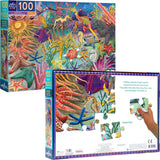 100 Piece Puzzle: Seahorses