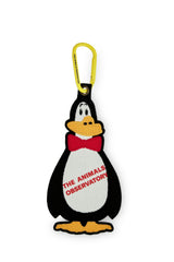 Black Plaice Pinguin Keychain