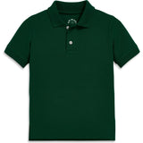 Kids short sleeve pique polo