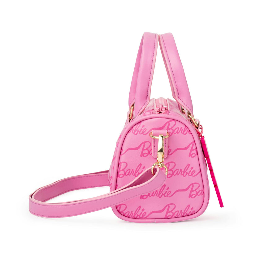 Barbie™ Ribbon Script Kids Mini Duffle Handbag