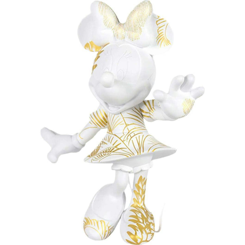 Minnie STAR STYLE White & Gold 12in