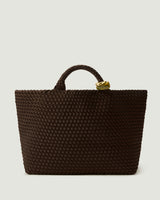 St. Barths Large Tote Beads | Chocolate