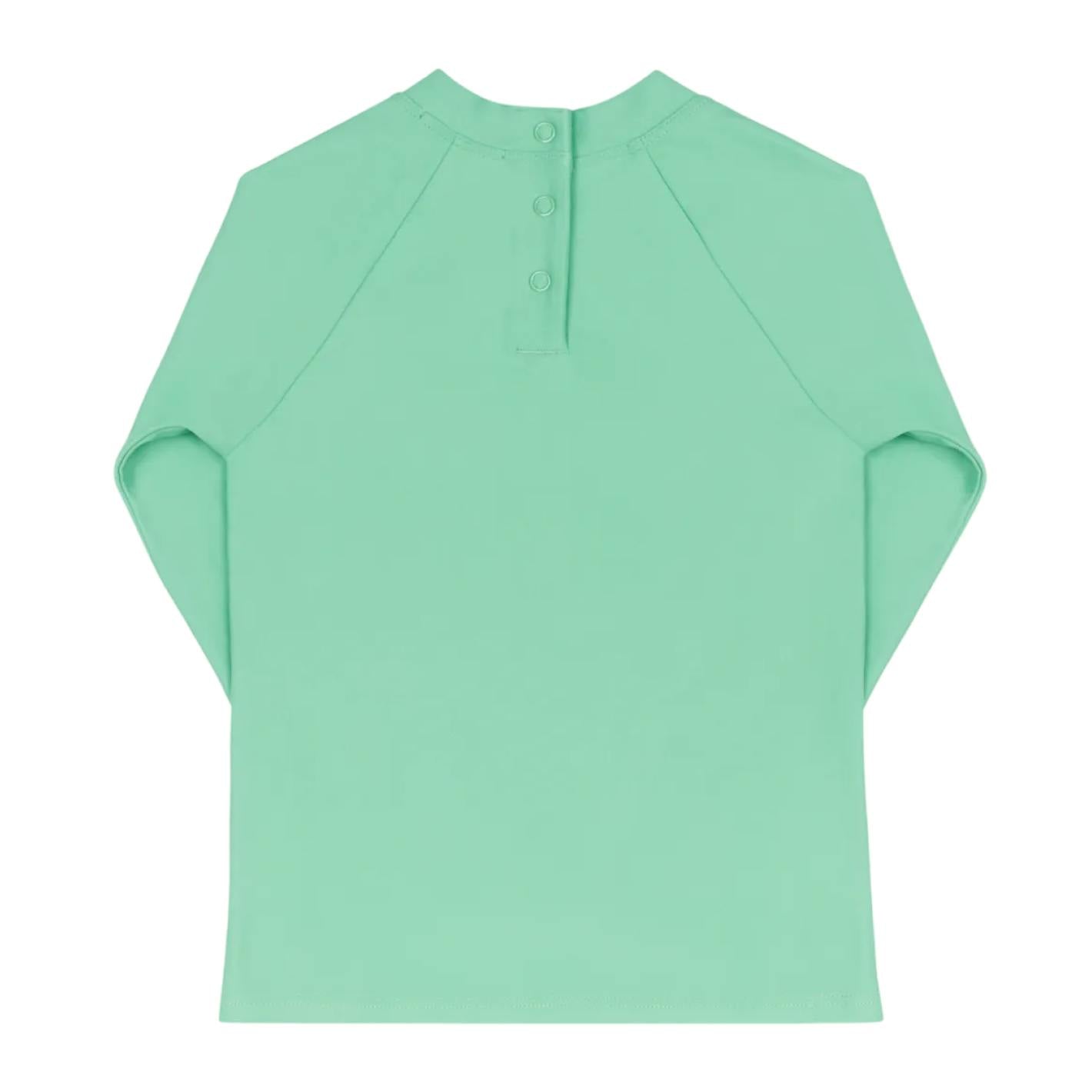 unisex gustavia green rashguard
