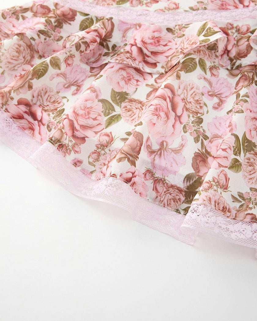 Camellia Frill Mini Dress