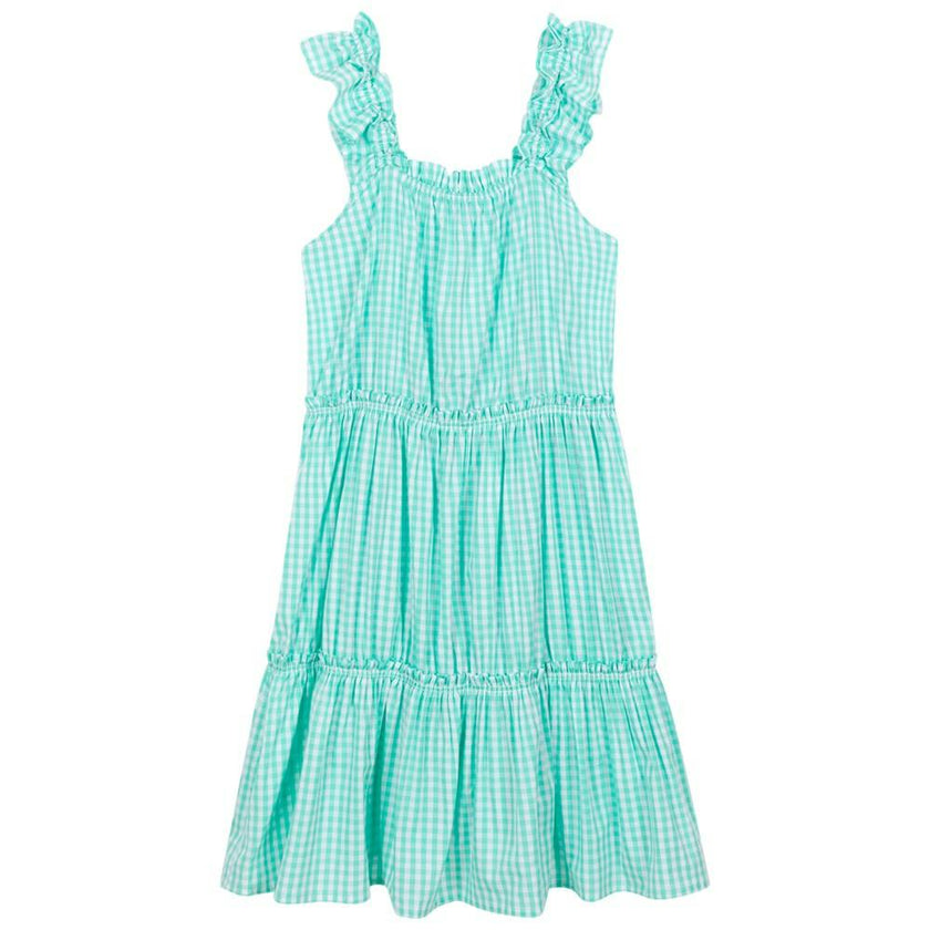 Women's Hepburn Gingham Mint Nightie