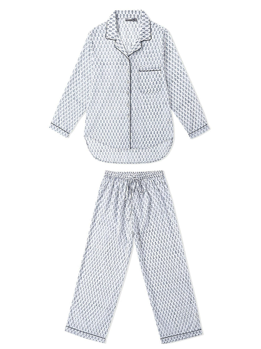 Block-Printed Loungewear Gift Set