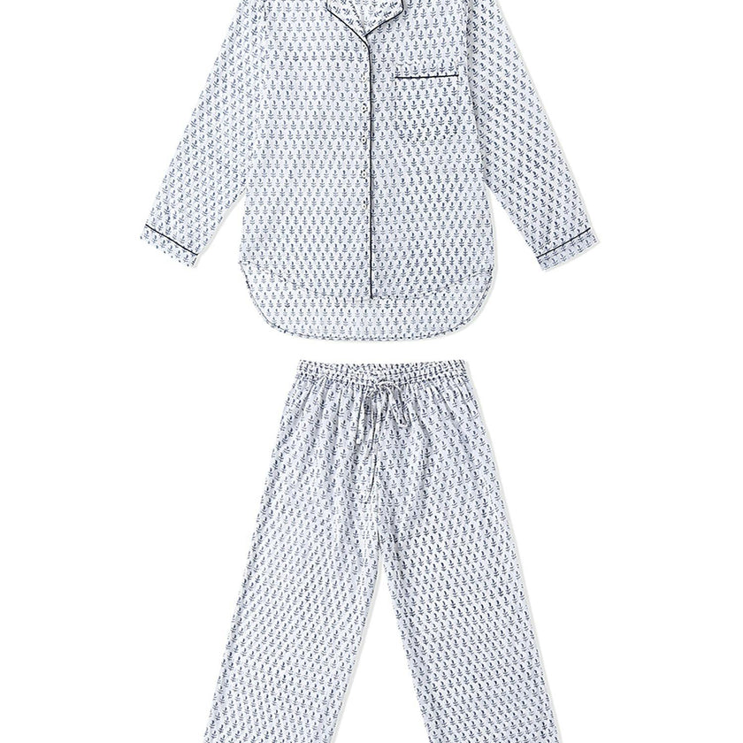 Block-Printed Women's Loungewear Gift Set