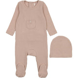 Ribbed Pocket Footie