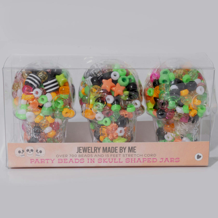 Halloween Skull 3-Pack DIY Bead Kit