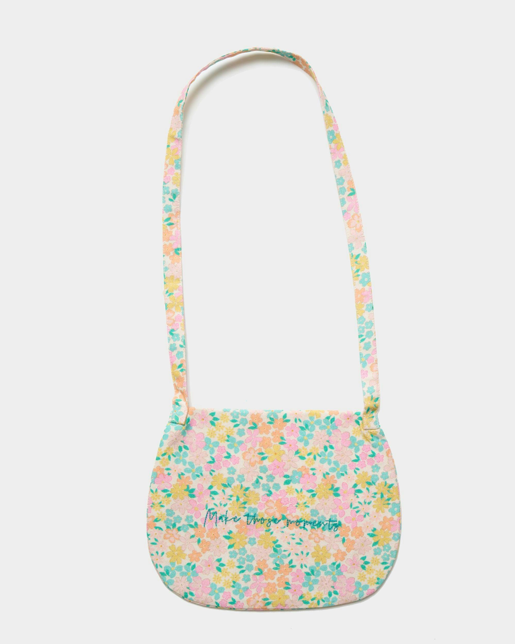 Hudson Purse - Emma Floral Mint