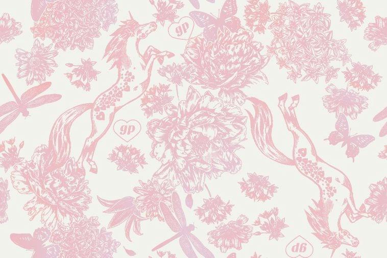 PINK TOILE PLAYSUIT