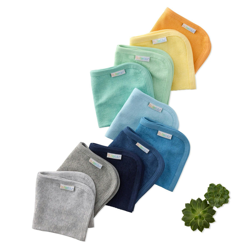 RIVER 10-Pack Baby Wash Cloths