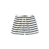 New Stripe Short, Naval Blue