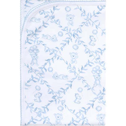 Blue Bears Trellace Blanket
