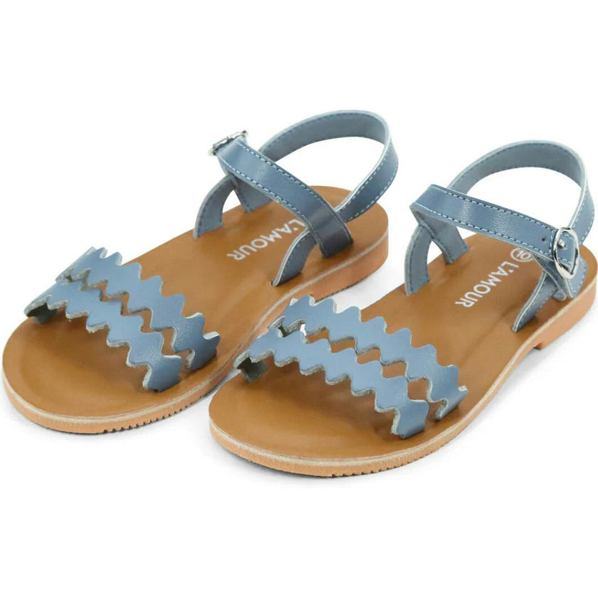 Eden Scalloped Sandal