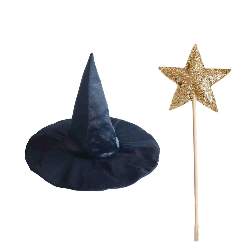 Spellbound Witch  Costume Set, Black