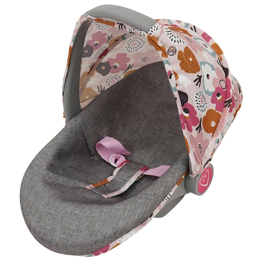Melange Flora: Doll 3-In-1 Carseat