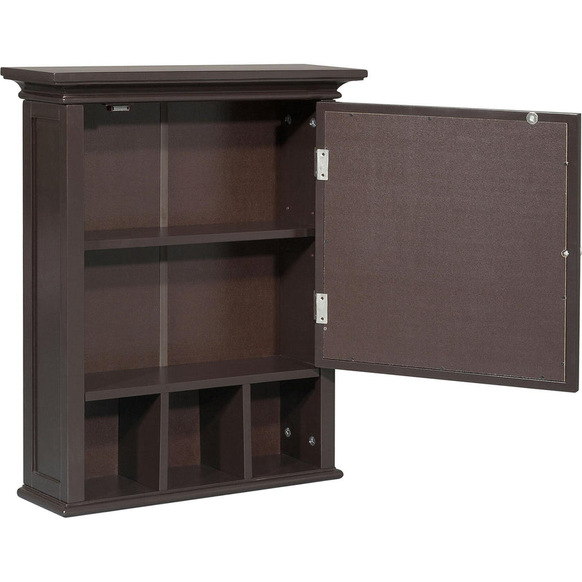Neal Wooden Medicine Cabinet with Mirrored Door