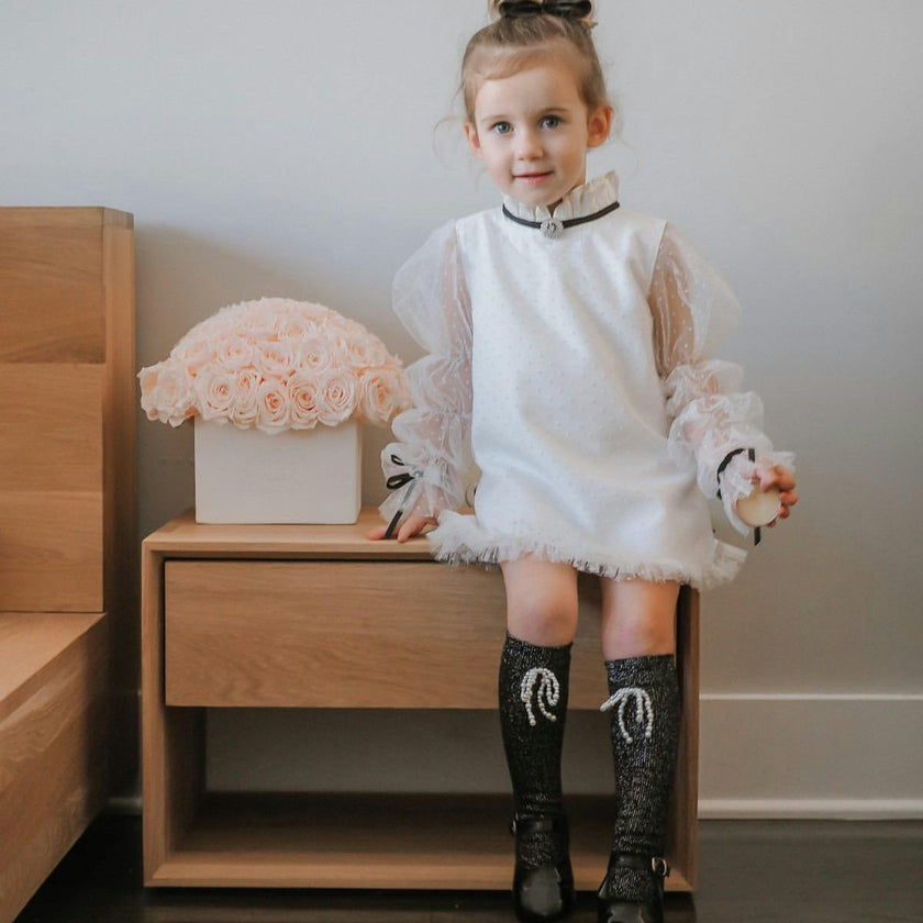 Perla Shimmer Socks