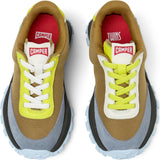 Kids Drift Trail Leather & Nubuck Vintage Twins Sneakers, Brown