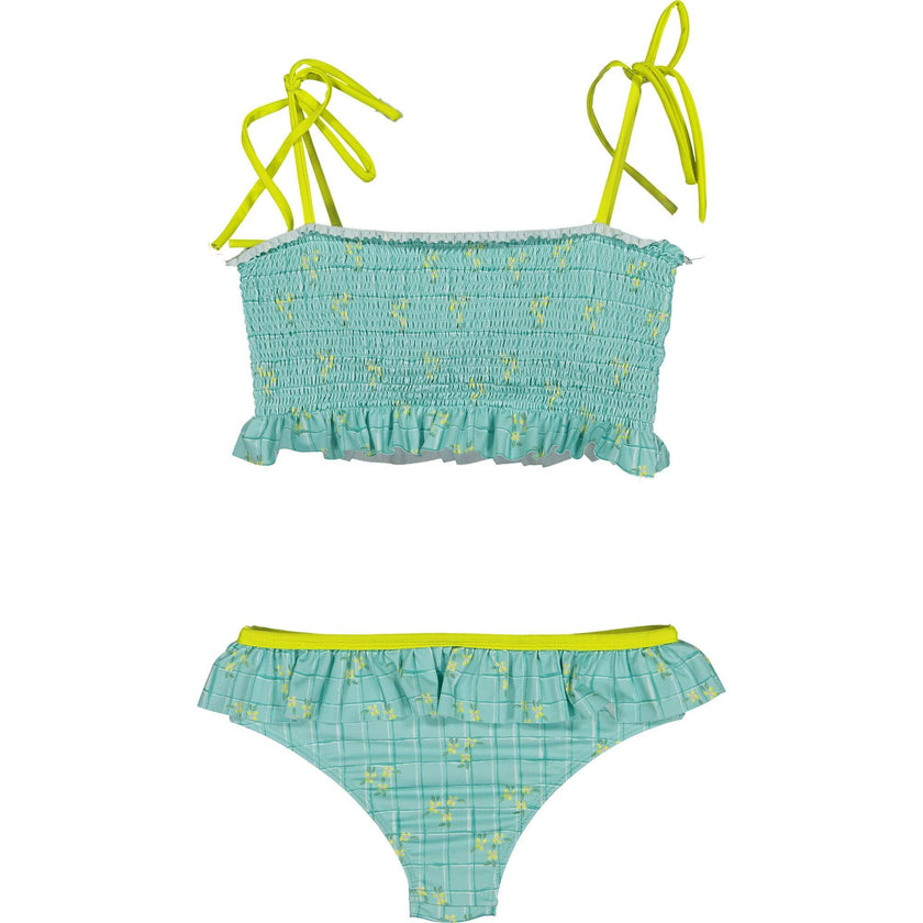 Water garden smocked set