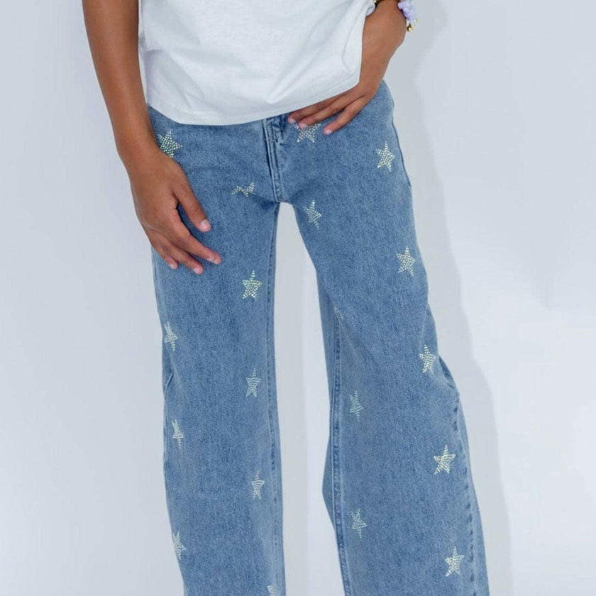 Crystal Stars Jeans