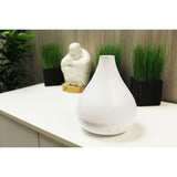 0.35 Gal. 2-in-1 Ultrasonic Cool Mist Humidifier & Aroma Diffuser for Small Rooms