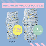 Snugababe Print Swaddle Sleep Pod