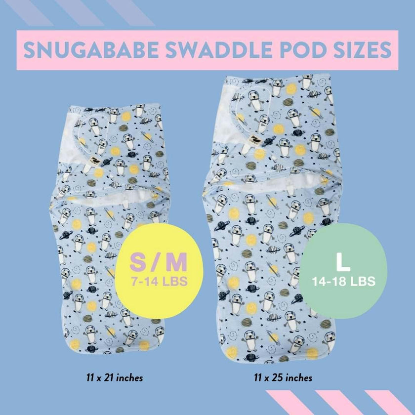 Snugababe Print Swaddle Sleep Pod