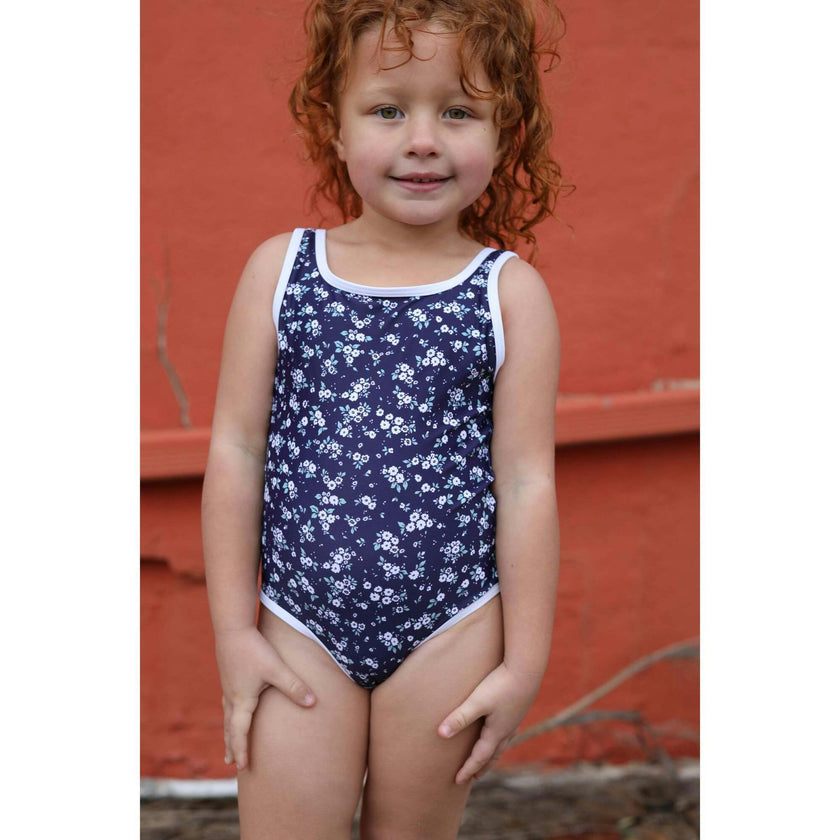 Beach Club Floral One Piece Tank
