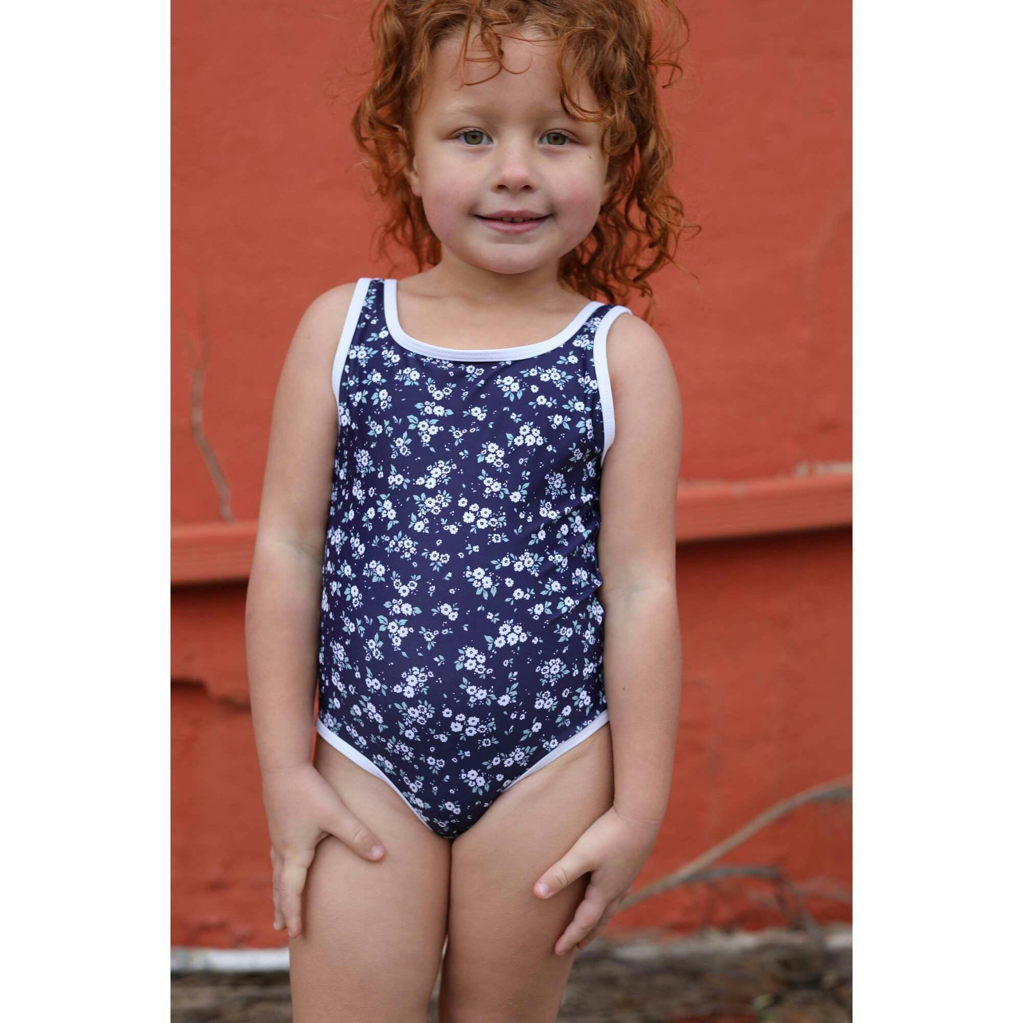 Beach Club Floral One Piece Tank