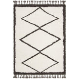 Carmella  Shag Blayke Rug, Cream