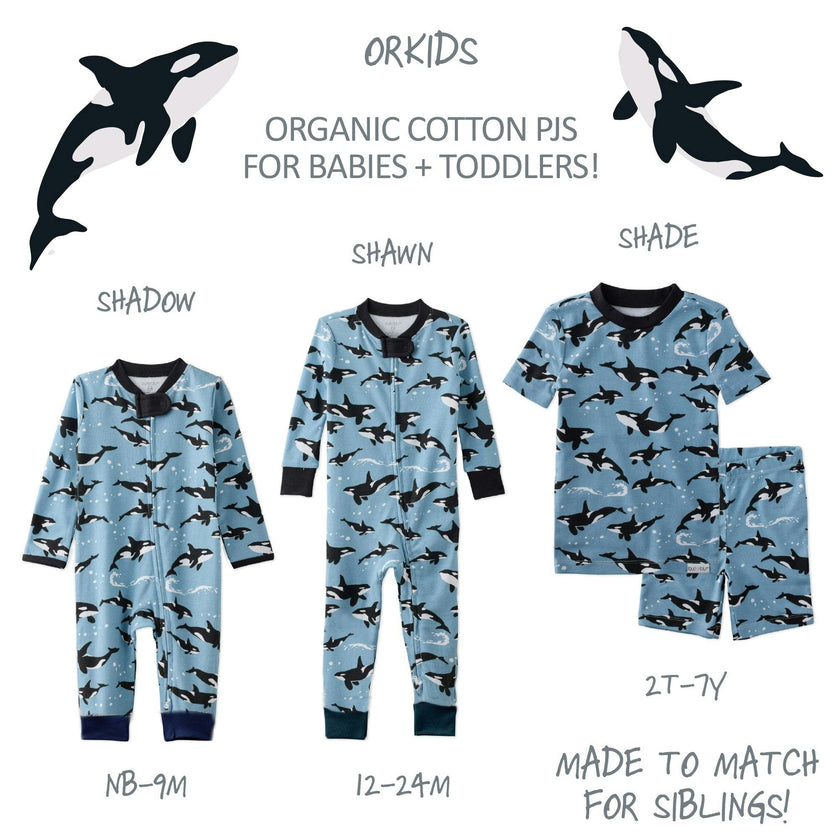 SHADOW Sleep & Play Baby Pajamas for Boys & Girls