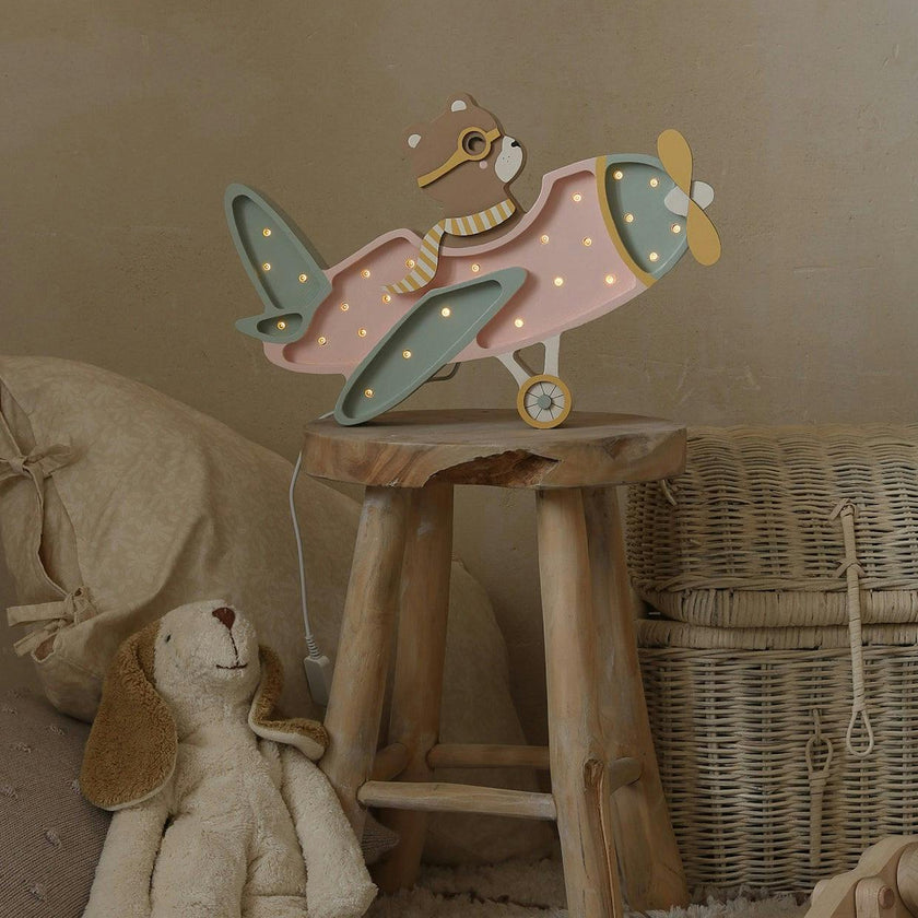 Little Lights Vintage Plane Lamp