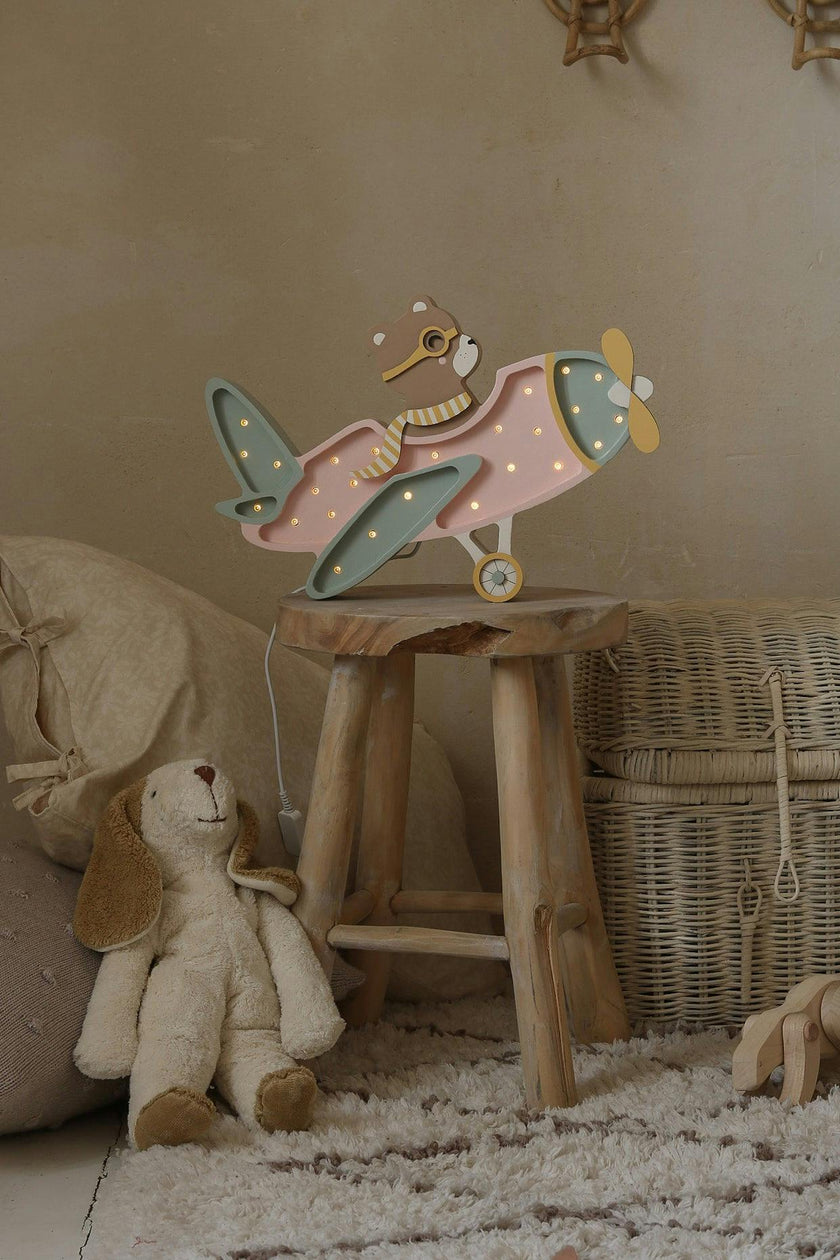 Little Lights Vintage Plane Lamp