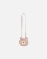 Teddy Bear Bag Dusty Pink