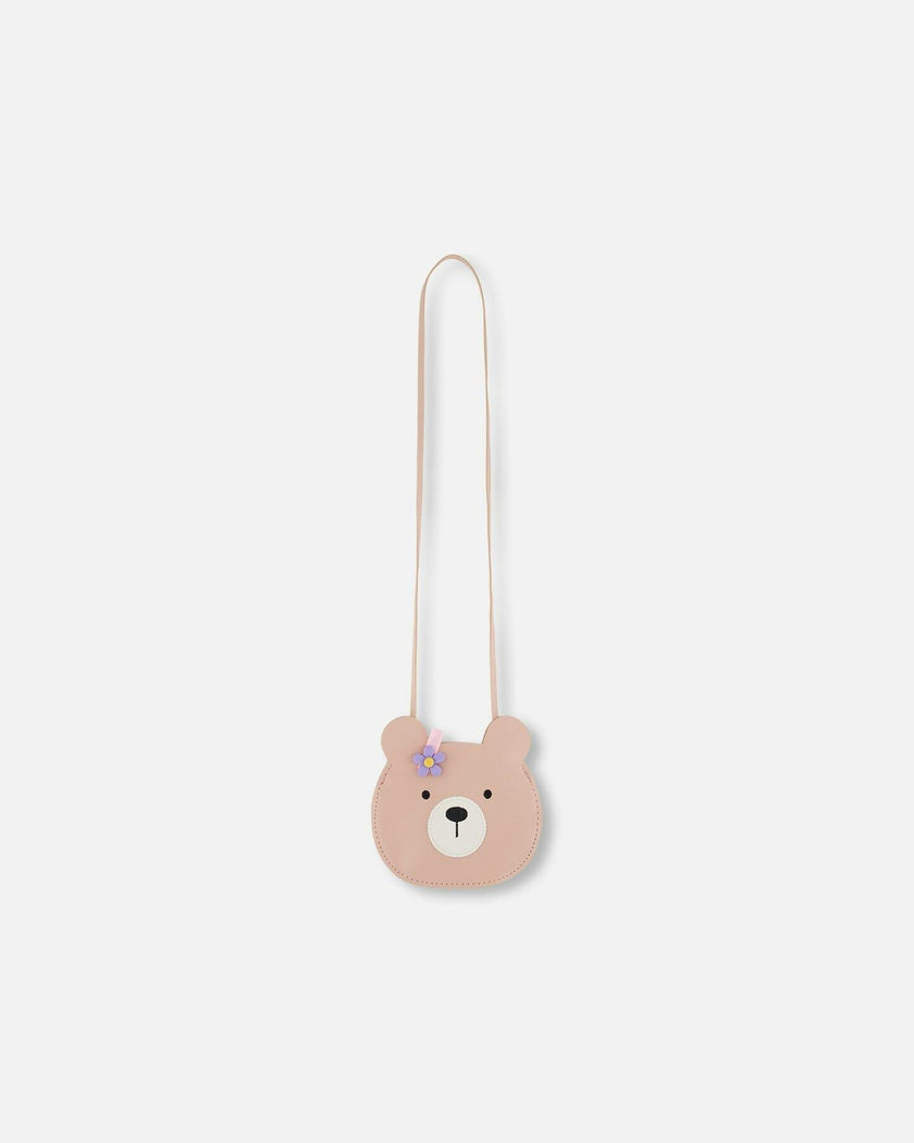 Teddy Bear Bag Dusty Pink