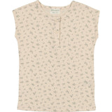 Girls Printed Gauze Short Sleeve Shirt
