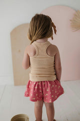 Ribbed Tank Hazelnut