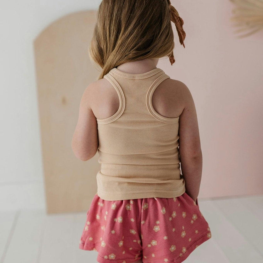 Ribbed Tank Hazelnut